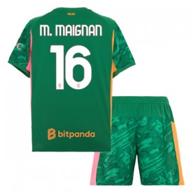 Goedkope AC Milan M. Maignan 16 Doelman Kids Tenue 2025-26 Groene